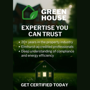 Bernadette Lovitt Green House logo