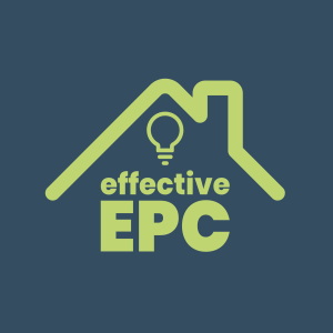 effective epc logo lime green effective epc logo on blue background.